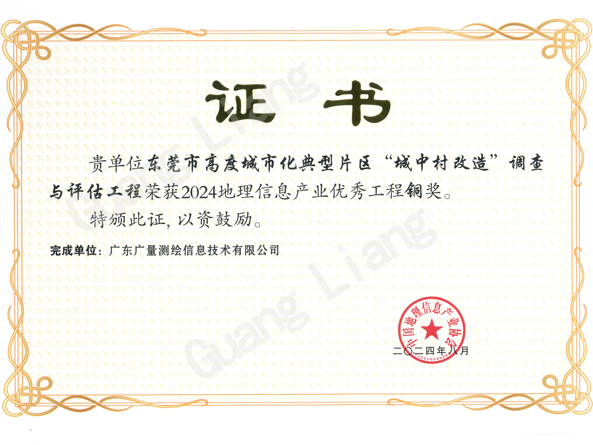 （公司奖）城中村改造优秀工程奖